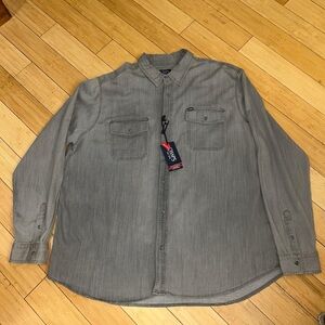 Levi's Gray Denim Shirt